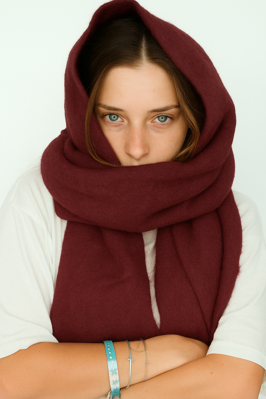 Bufanda Flaw Vino