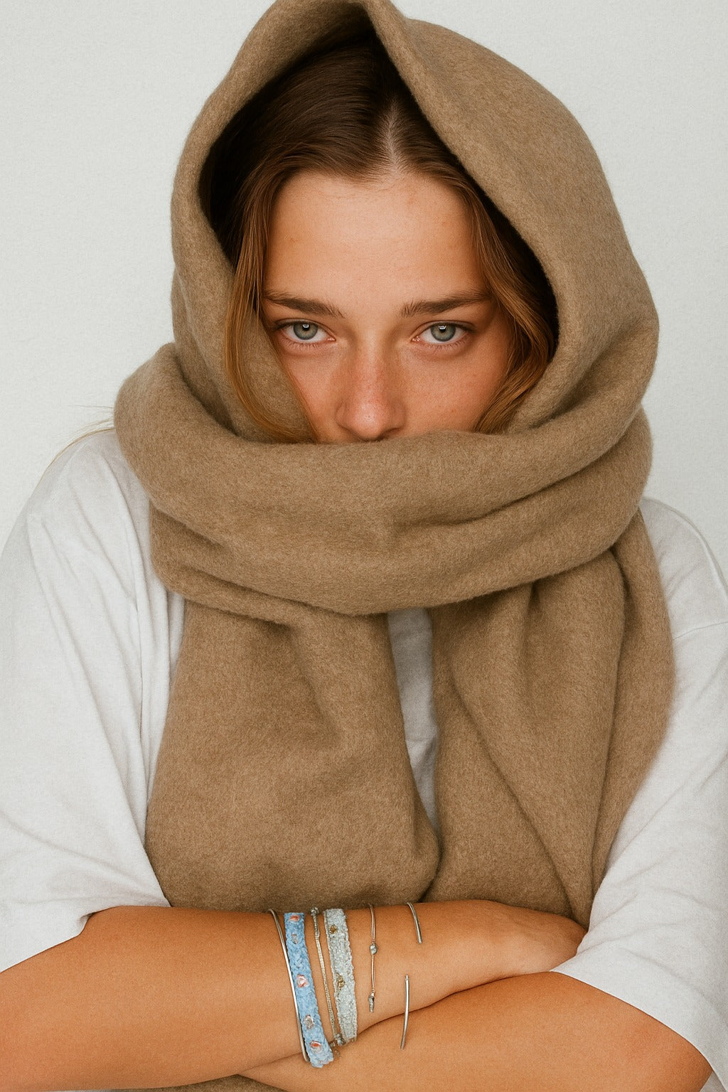 Bufanda Flaw Cafe Oscuro