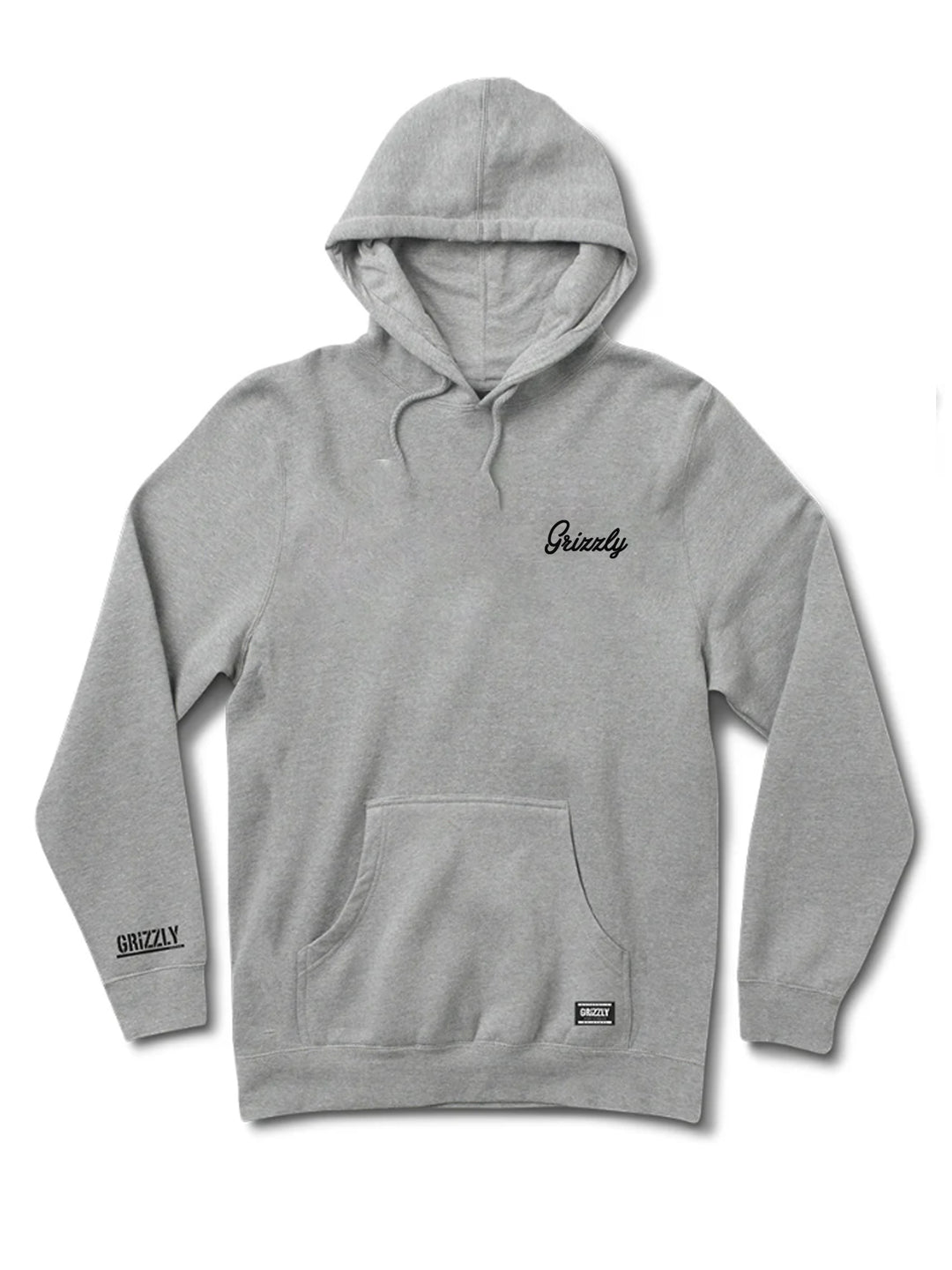 Poleron Embroidered mini Script Grizzly Griptape