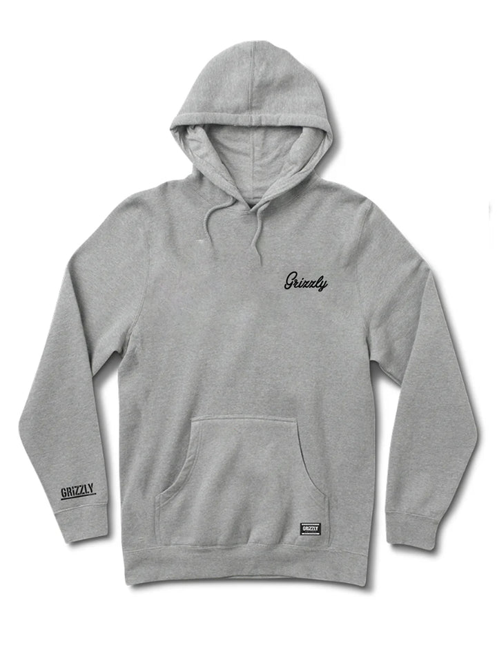 Poleron Embroidered mini Script Grizzly Griptape