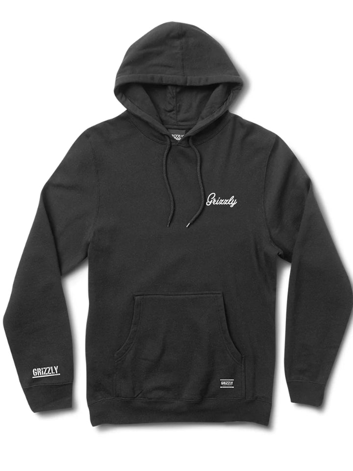 Poleron Embroidered mini Script Grizzly Griptape