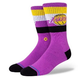 Calcetines Stance Lakers St Crew - Purple L