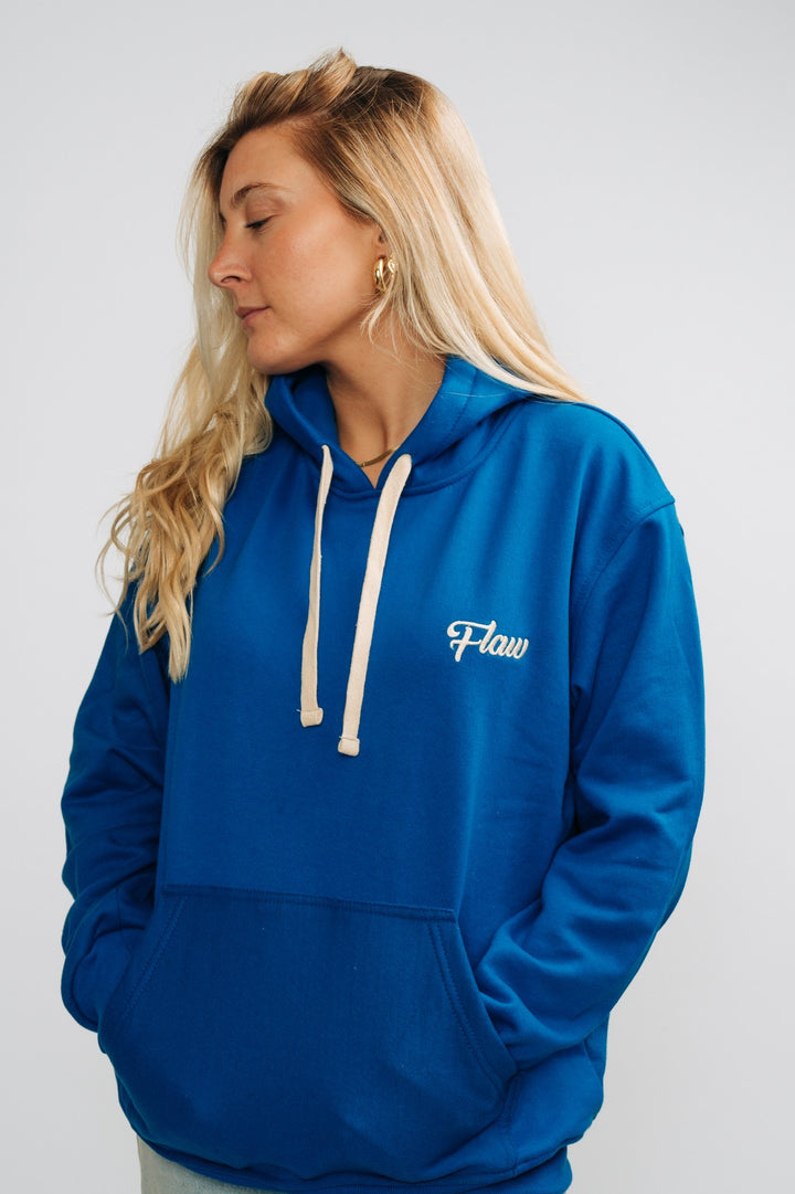 Flaw FullBlue Hoodie Blue