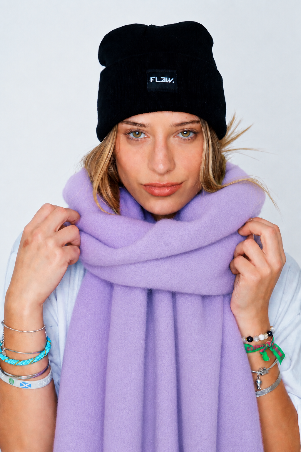 Bufanda Flaw black