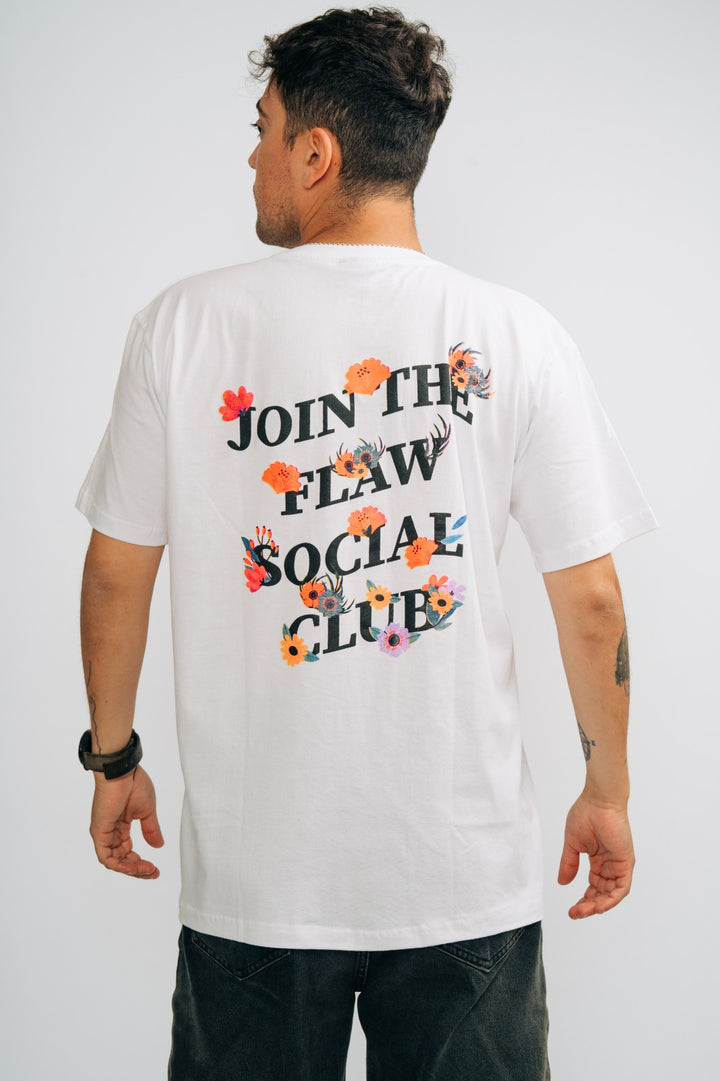 Flaw Social Club T-Shirt White