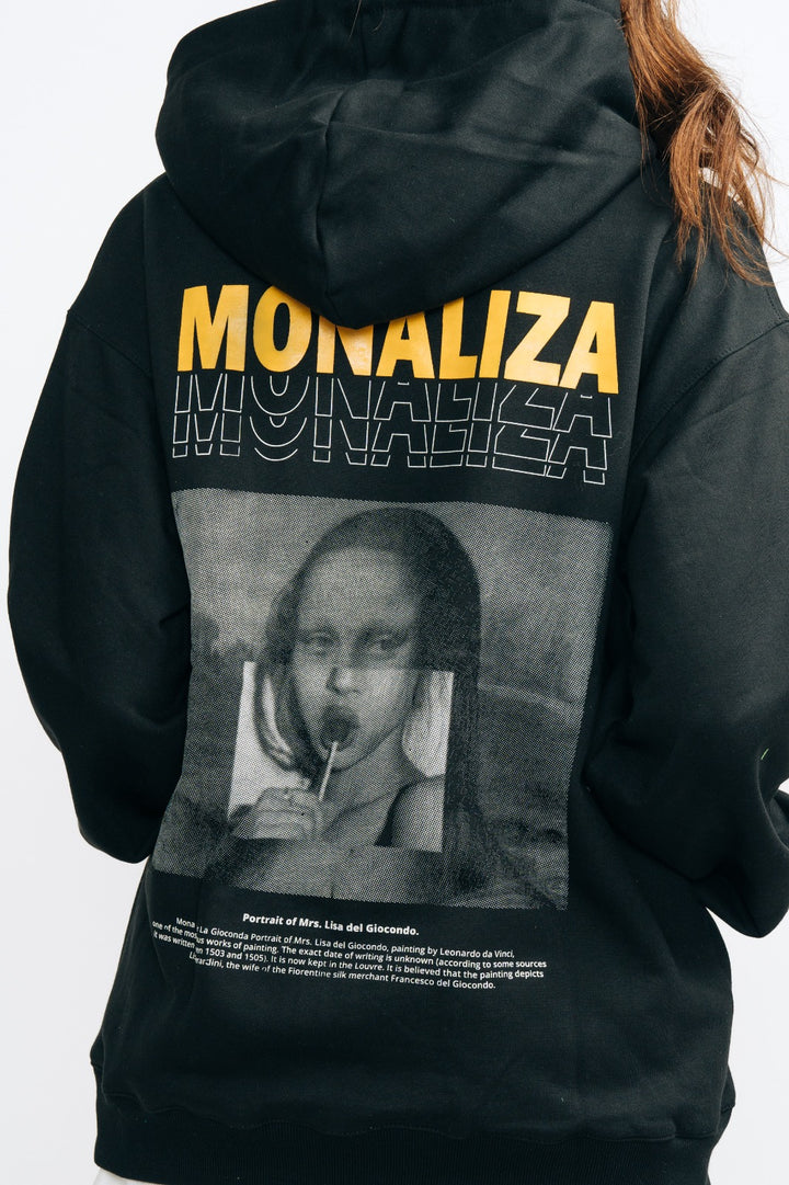 Flaw Monaliza Hoodie Black