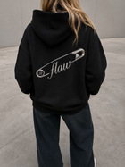Polerón Essential Flaw - Black - mujer - espalda
