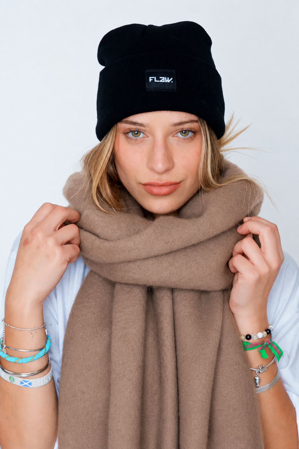 Bufanda Flaw black