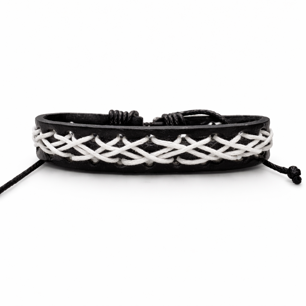 Pulsera FLAW Crossline Leather