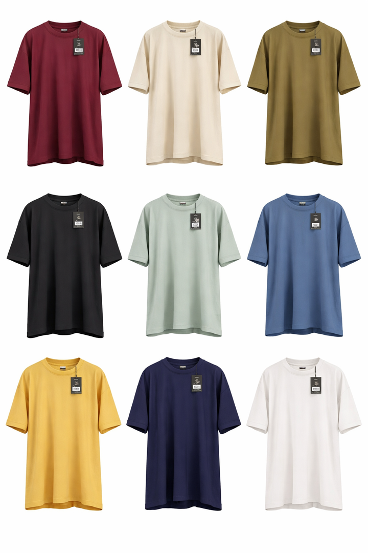 Poleras Lisas Basic Alto gramaje 300grs REDOX