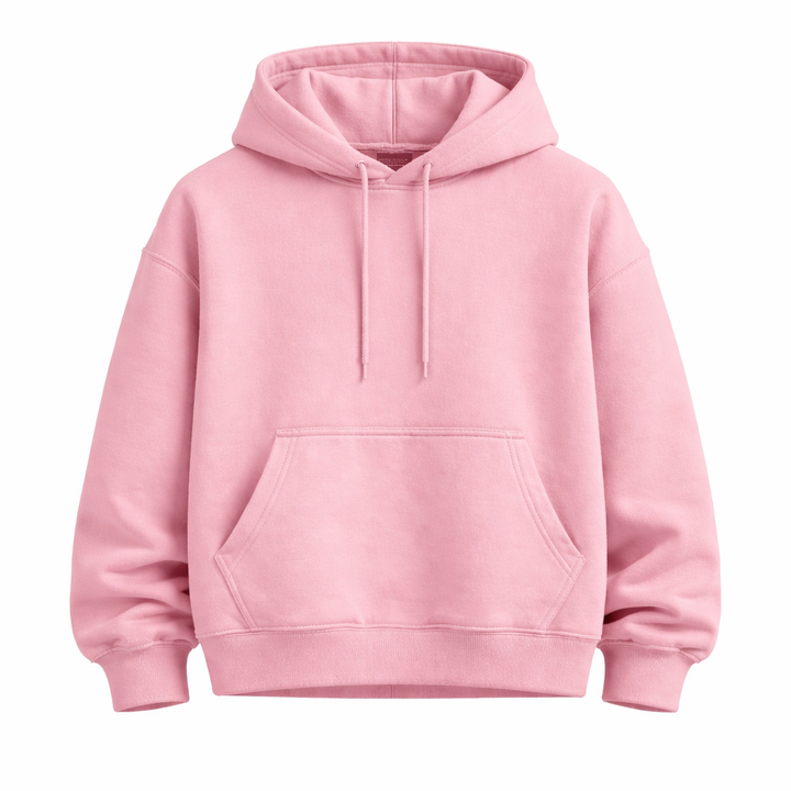 Polerón Oversize Boxy FLAW Liso Heavyweight 900g Unisex – Algodón Premium