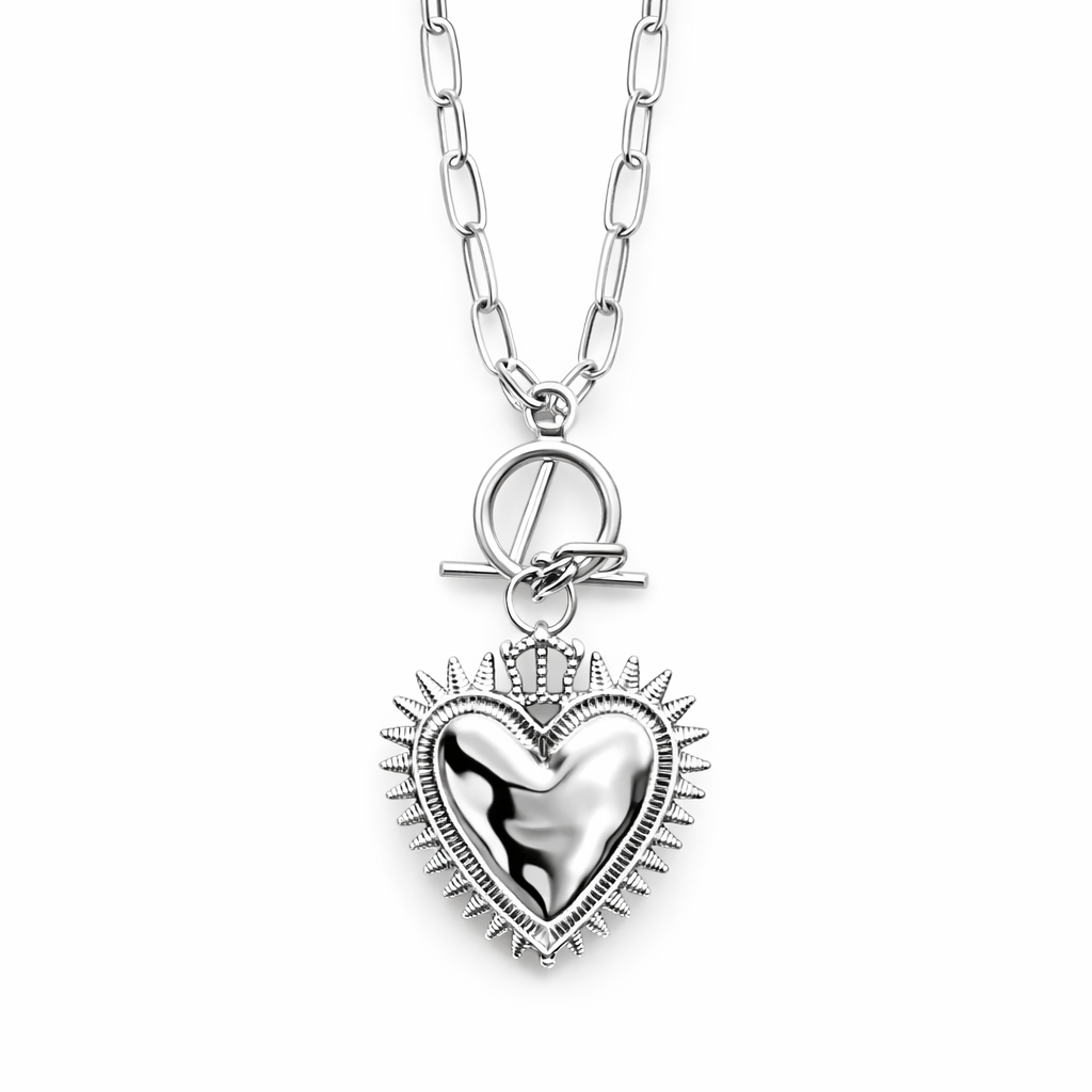 Collar FLAW Sacred Heart Silver