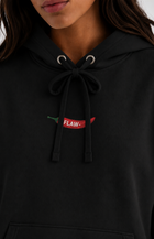 Polerón Essential Pepper Club Flaw - Black - mujer - frente