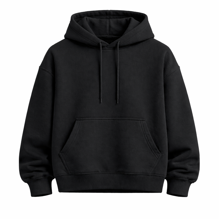 Polerón Oversize Boxy FLAW Liso Heavyweight 900g Unisex – Algodón Premium