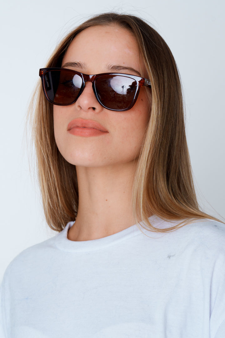 Lentes de Sol Polarizados Rocks Brown Flaw