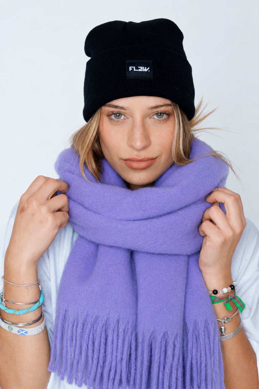 Bufanda Flaw black