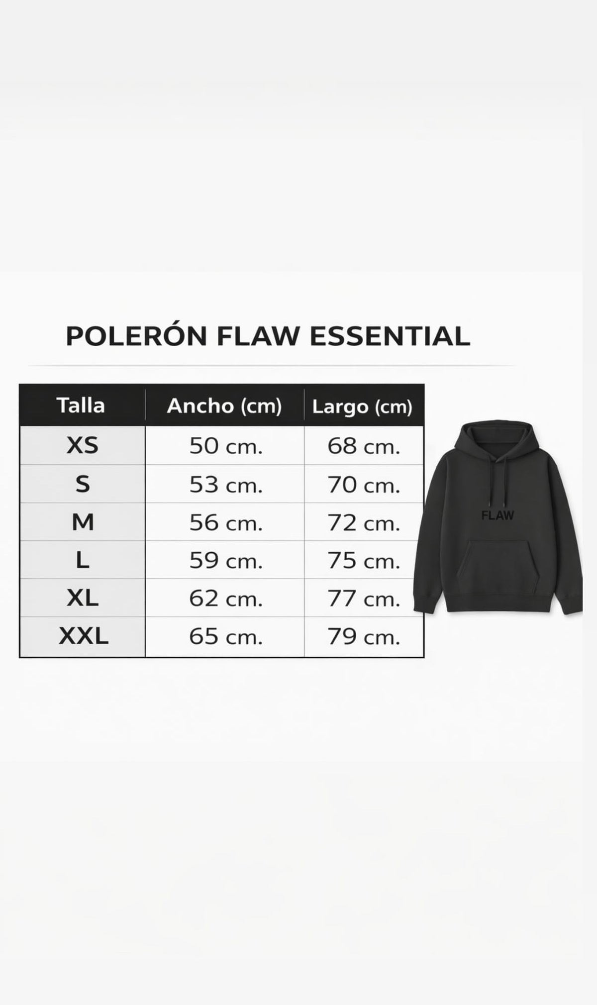 Poleron Essential Flaw Football Club Hombre