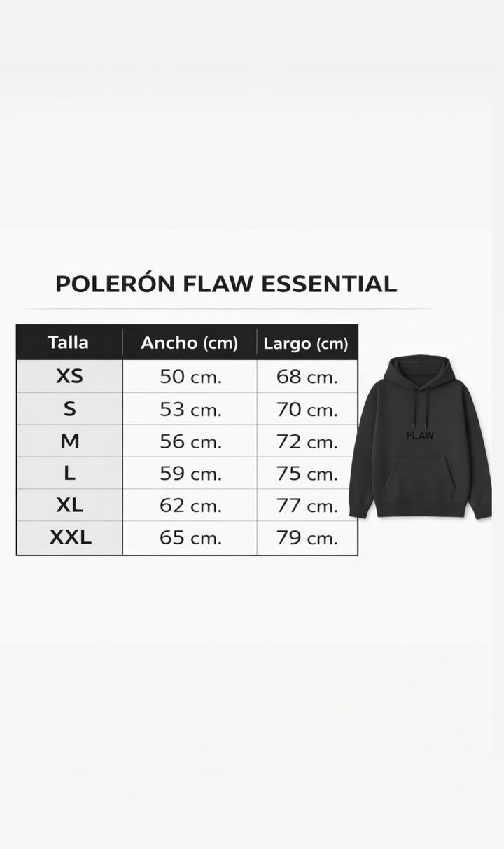 Poleron Essential Flaw Studios Hombre
