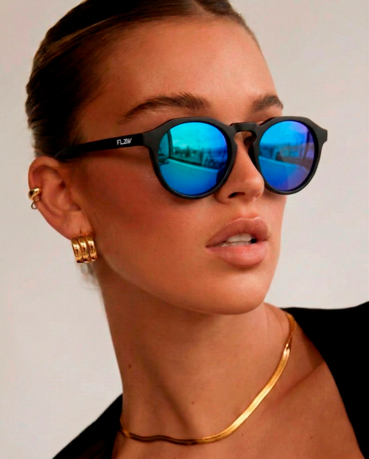Lentes de Sol Polarizados Breck Teal Flaw