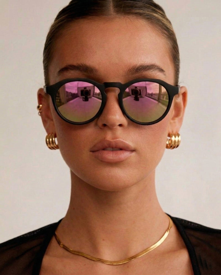 Lentes de Sol Polarizados Breck Pink Flaw