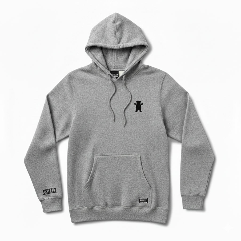 Poleron Embroidered Og Bear Grizzly Griptape