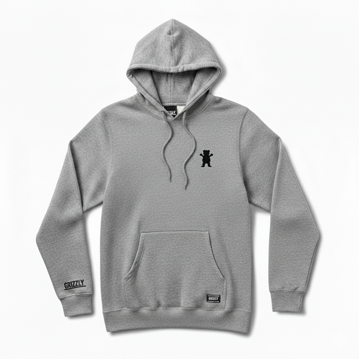 Poleron Embroidered Og Bear Grizzly Griptape