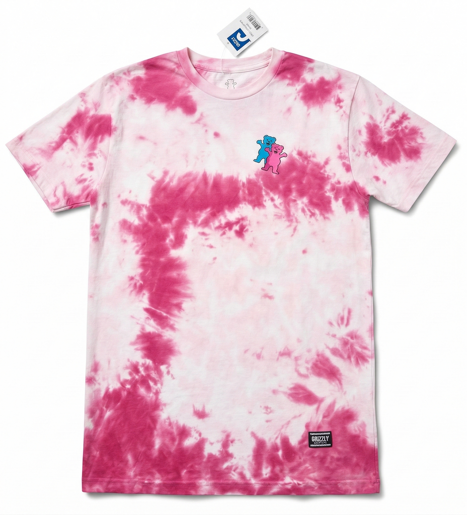 Polera 2x1🔥 Pink Tie Dye Grizzly S24