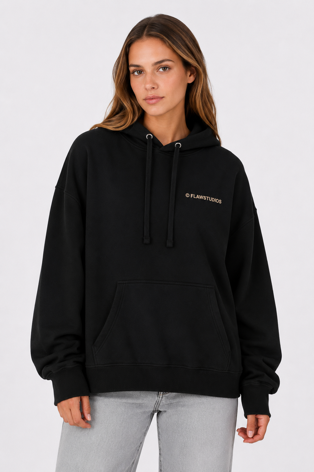 Poleron Essential Flaw Studios Mujer