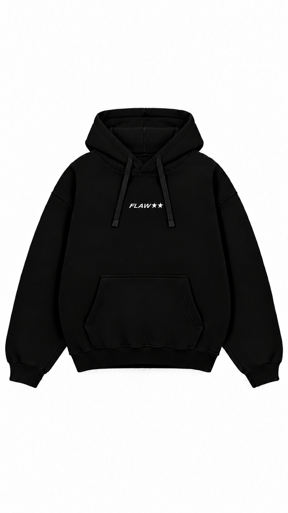 Poleron Essential Lactea Flaw - Negro - frente