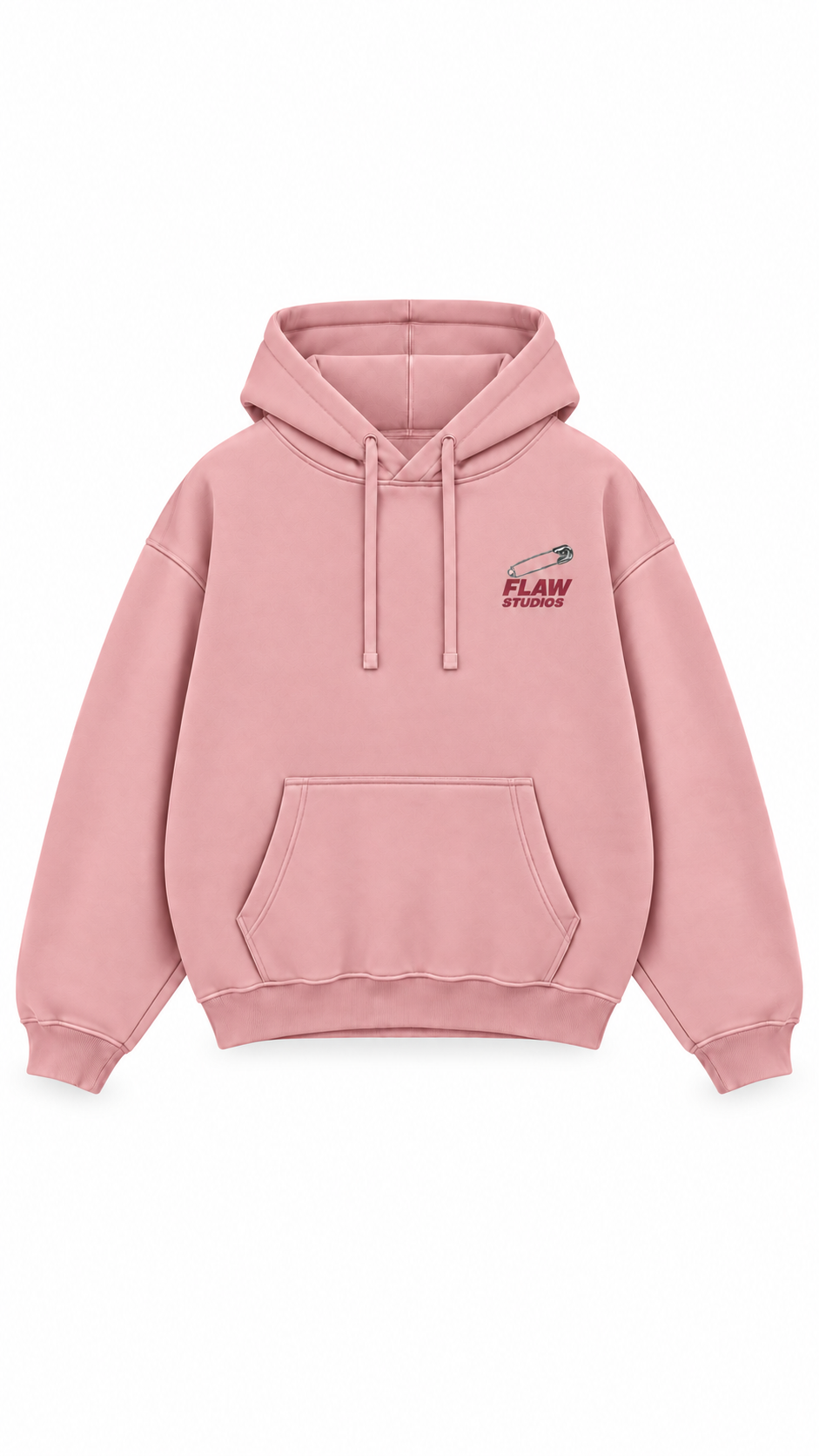 Polerón Essential Pin 2.0 Flaw - Rosa palo - frente