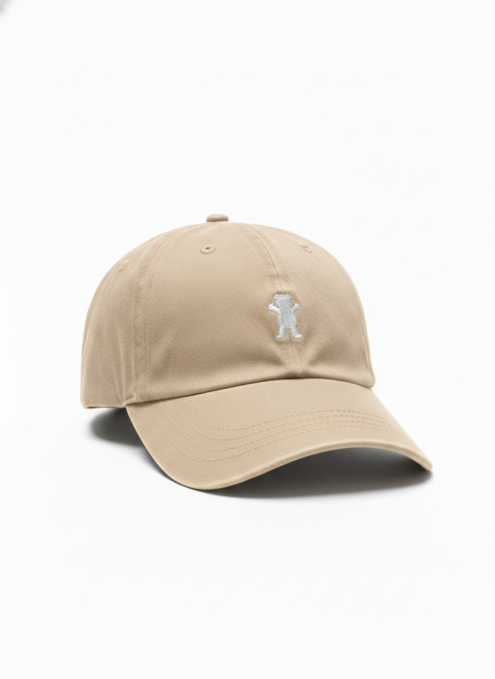DAD HAT MARCA GRIZZLY BEIGE