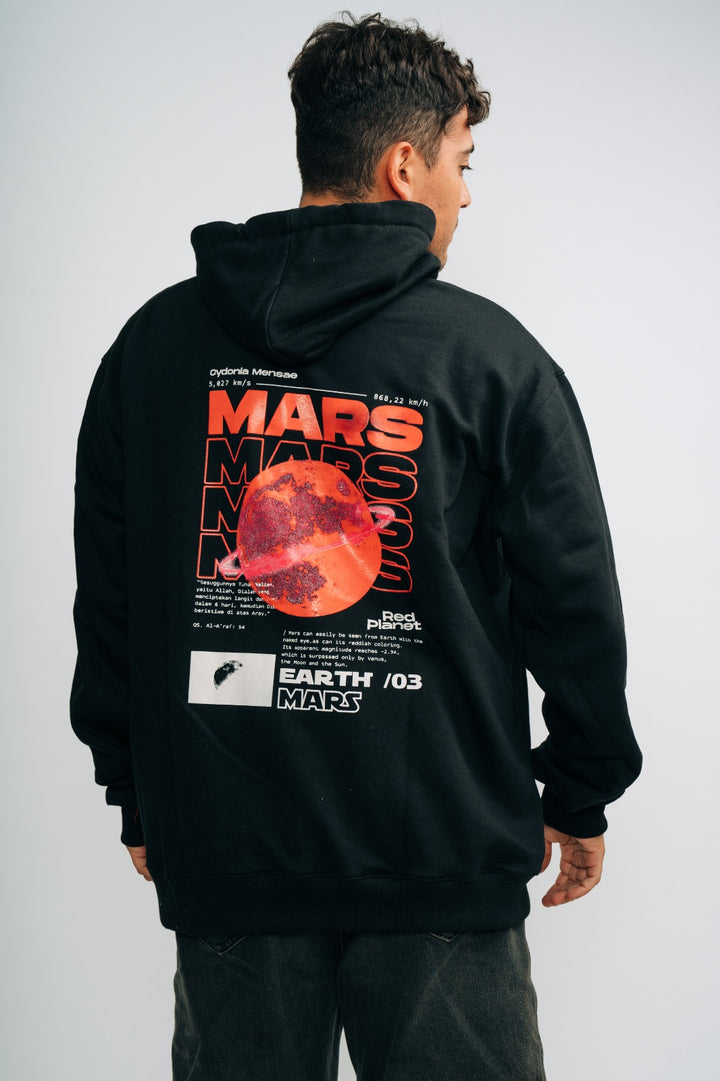 Flaw Mars Hoodie Black