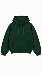 Polerón Essential Vía Flaw - Verde botella - frente
