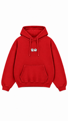 Poleron Essential Dice Flaw - Rojo - frente