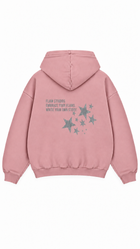 Polerón Essential Vía Flaw - Rosa palo - espalda