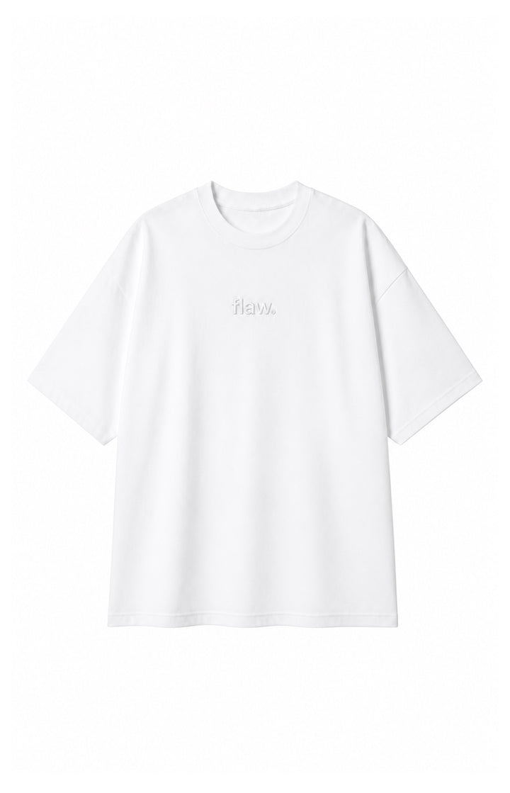 Polera Flaw Core Bordado