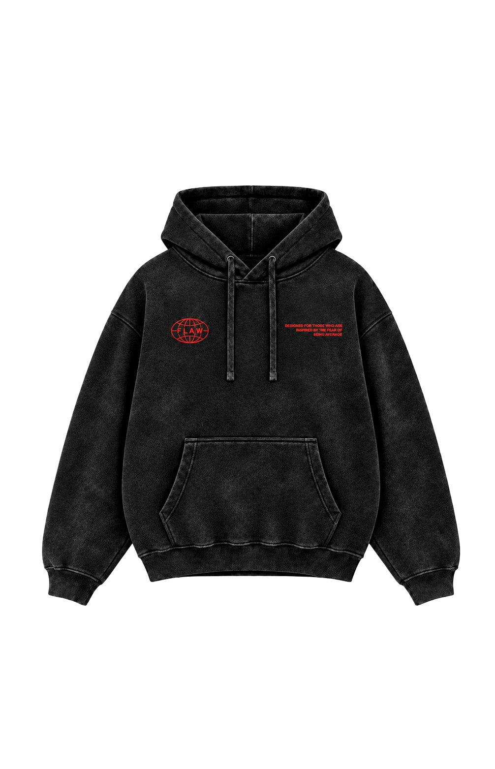 Polerón Essential World Flaw - Negro Acid Wash