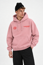 Polerón Essential World Flaw - Rosado - hombre en estudio - frente