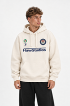 Polerón Essential Football Club Flaw - Crudo - hombre en estudio - frente