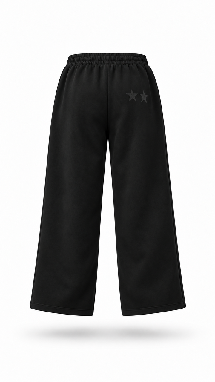 Pantalón Essential Black Stars Flaw, vista trasera