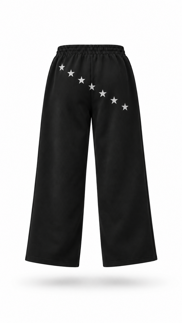 Pantalón Essential Diagonal Stars Flaw, vista trasera