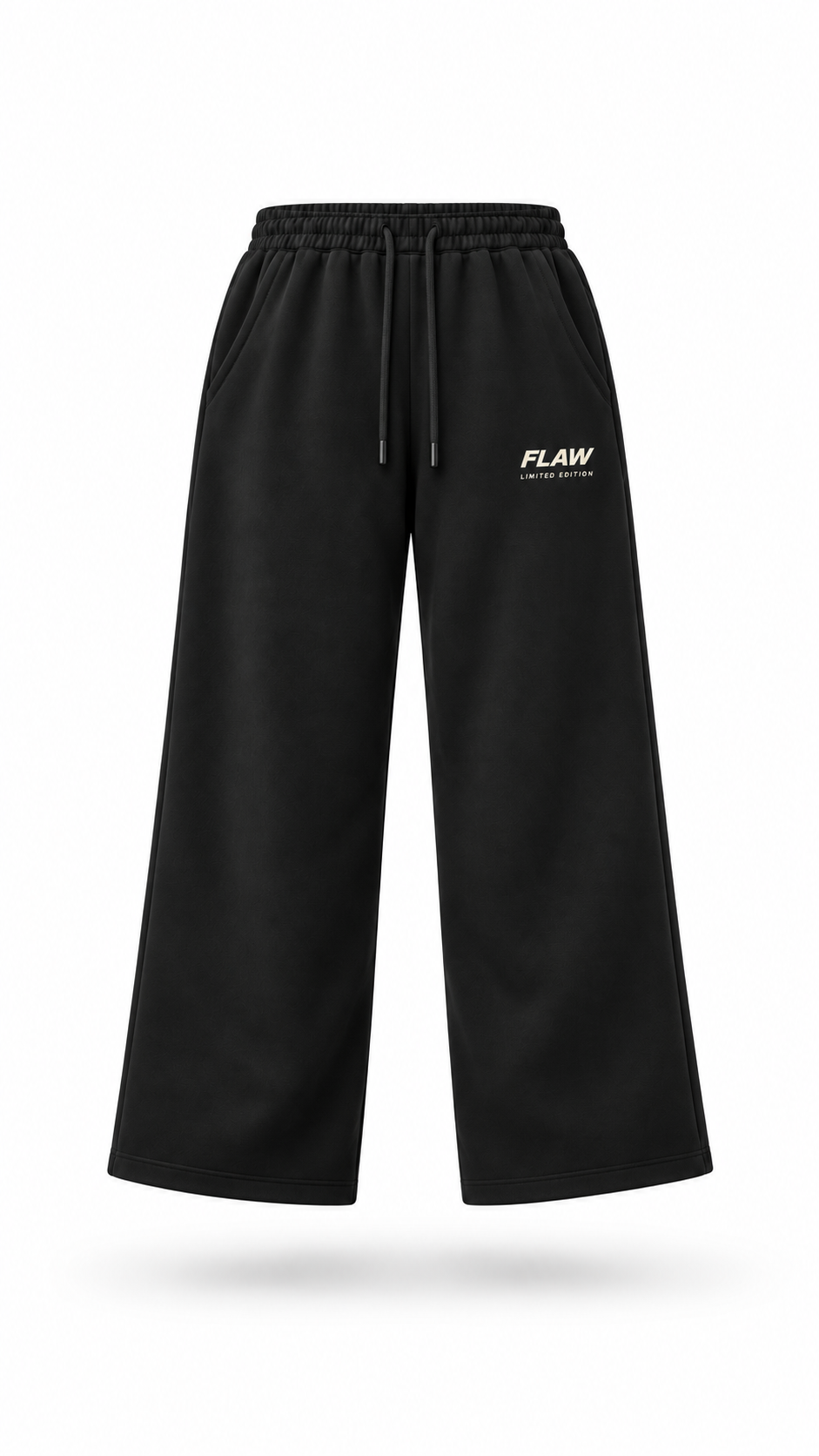 Pantalón negro Essential Limited Edition Flaw