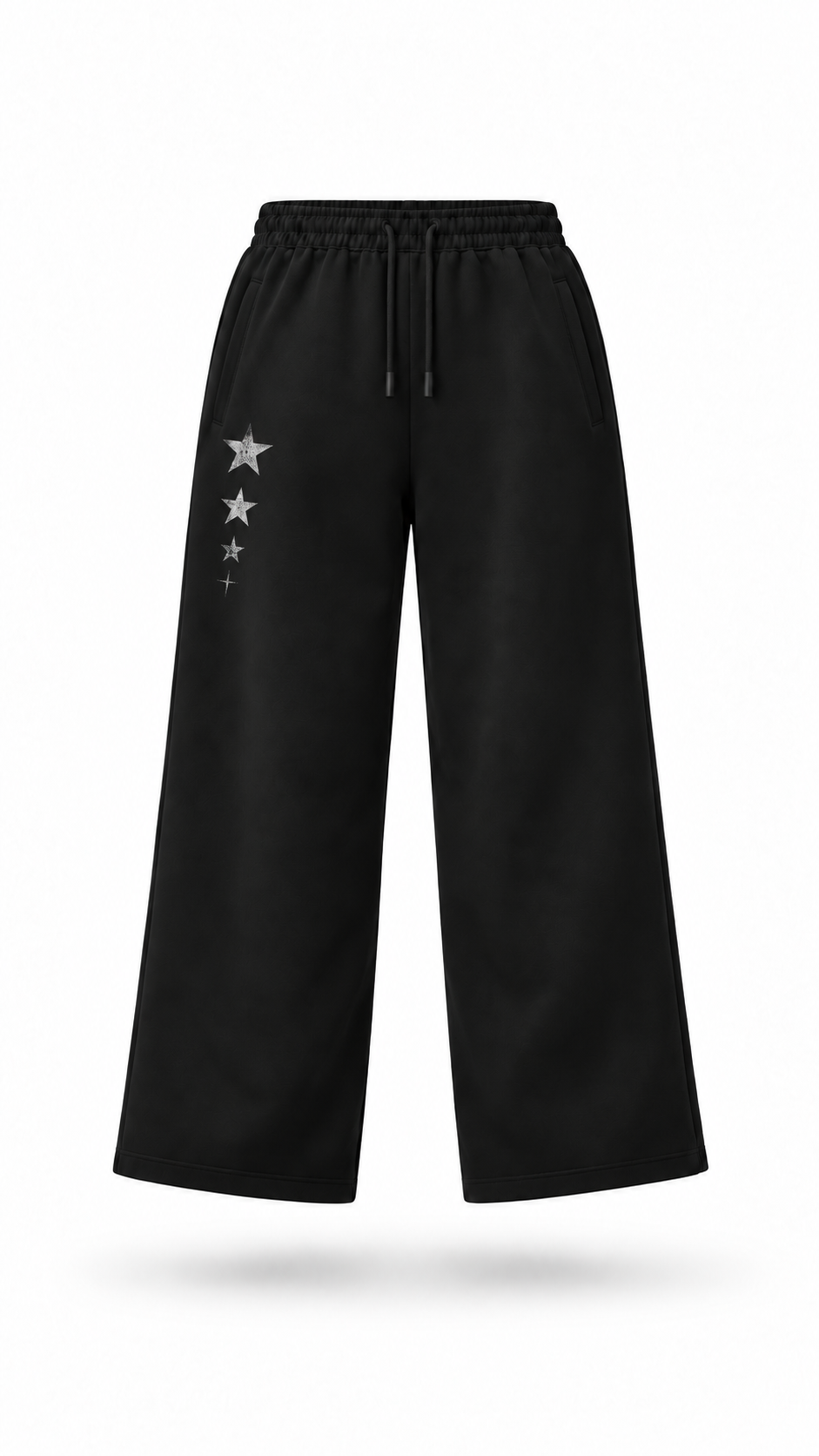 Pantalón negro Stars Studios Flaw, vista delantera