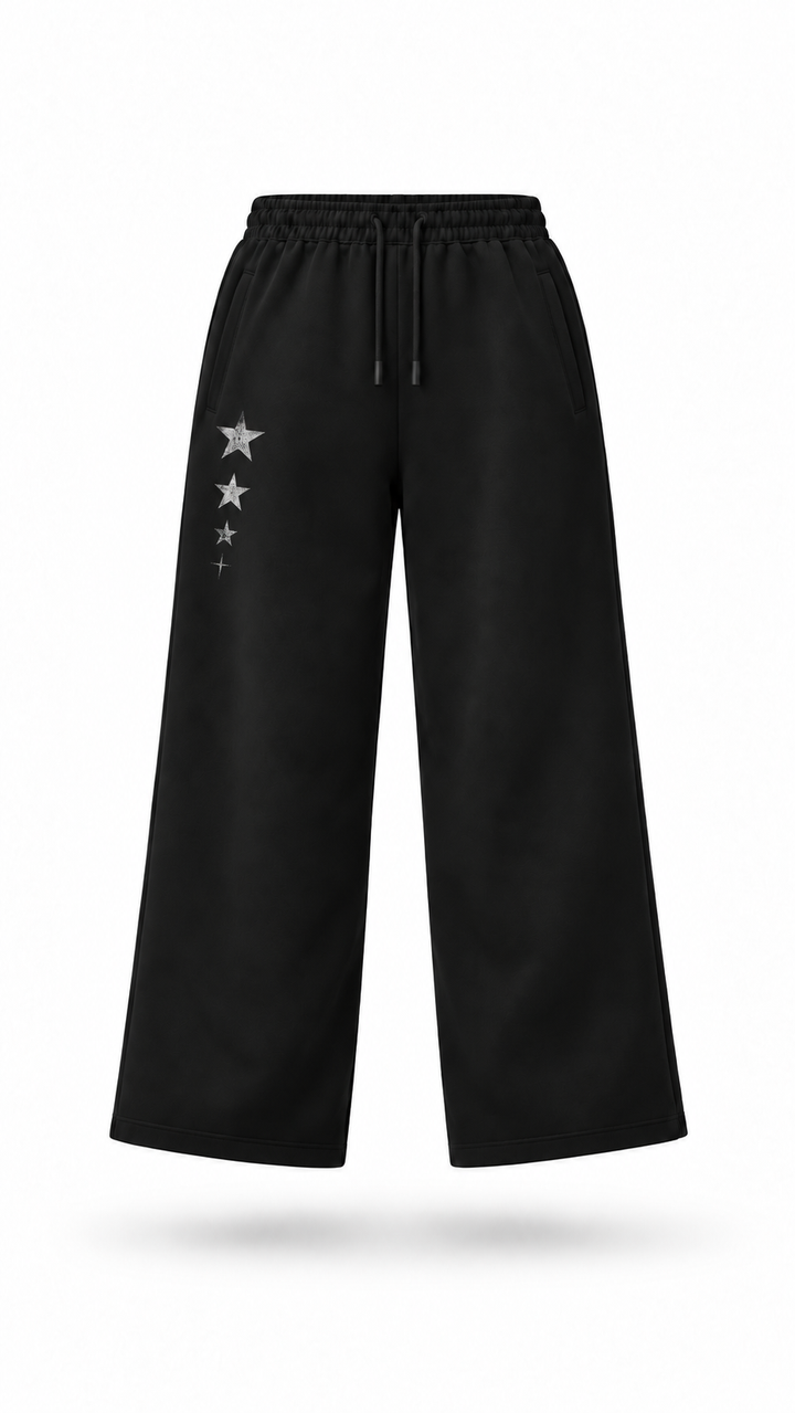 Pantalón negro Stars Studios Flaw, vista delantera