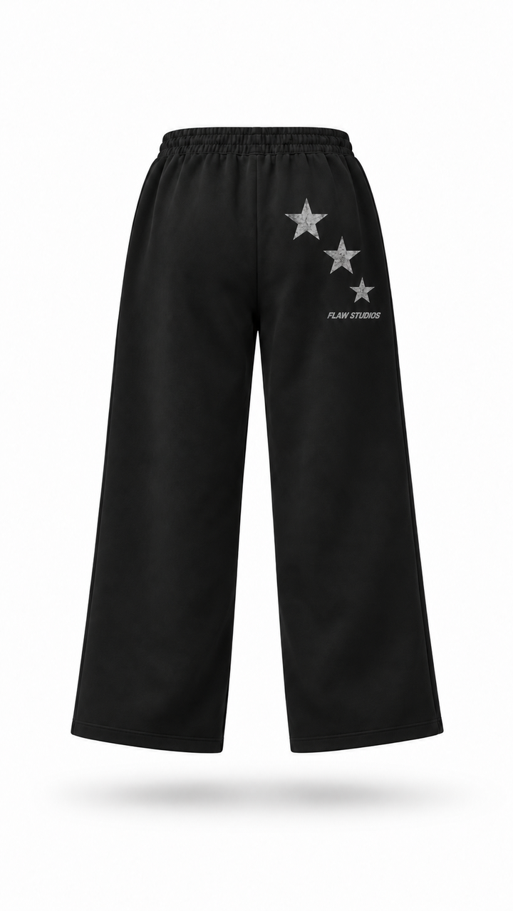 Pantalón negro Stars Studios Flaw, vista trasera