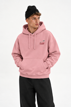 Polerón Essential Pin 2.0 Flaw - Rosa palo - hombre en estudio - frente