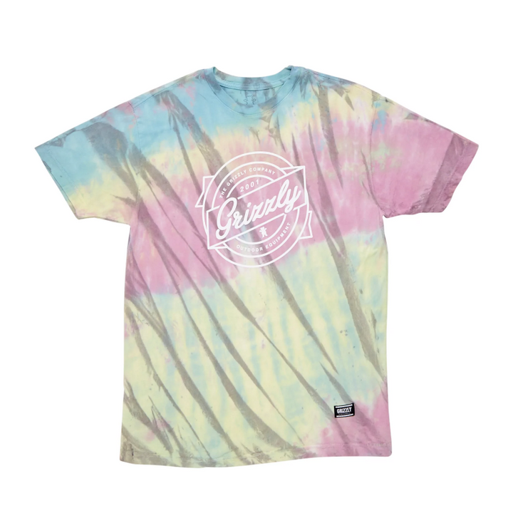 Polera Grizzly Modelo Sealed And Delivered Tie Dye S24