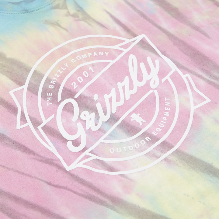 Polera Grizzly Modelo Sealed And Delivered Tie Dye S24