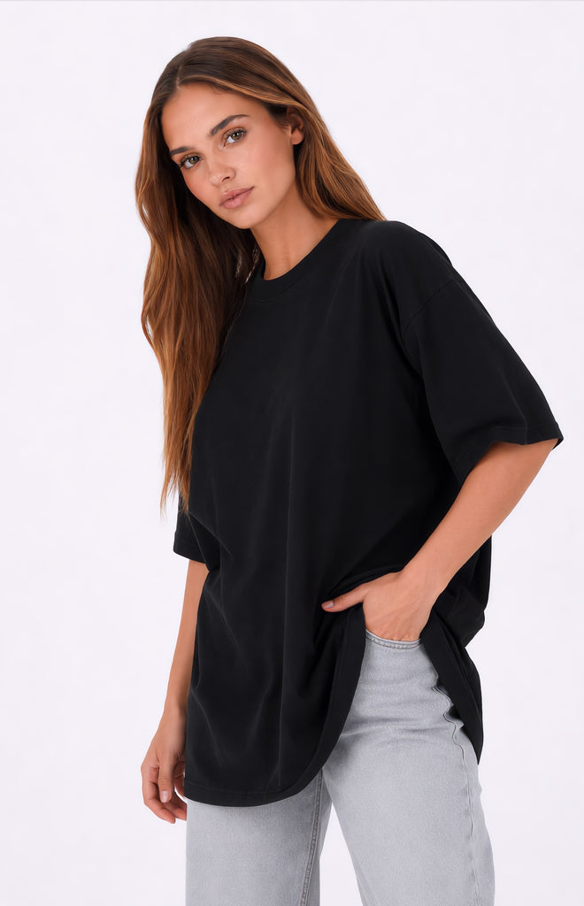 Polera Flaw Oversized Blank