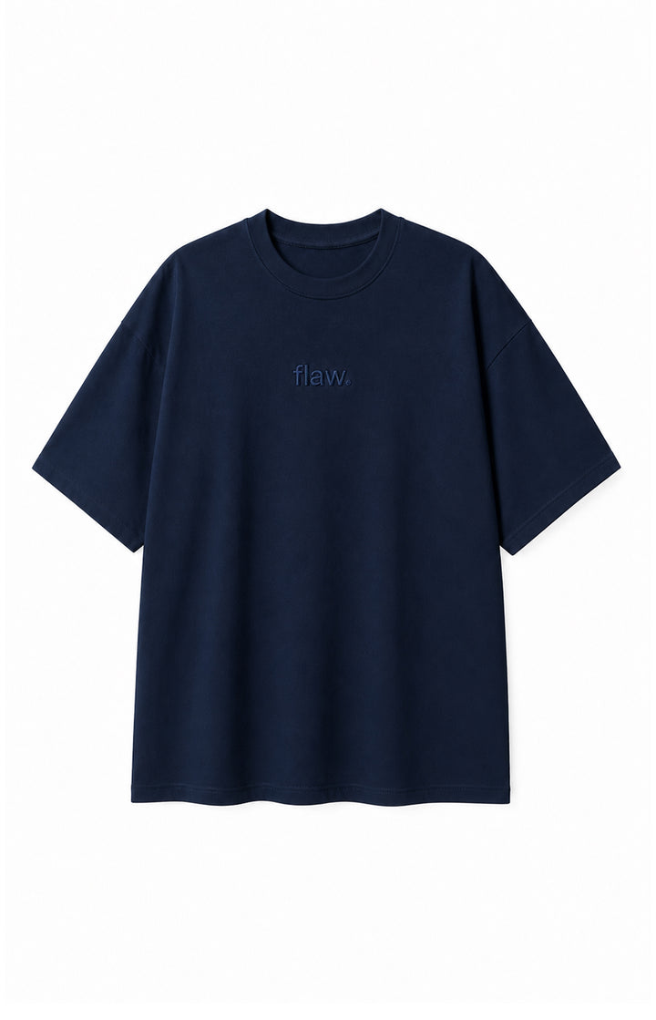 Polera Flaw Core Bordado